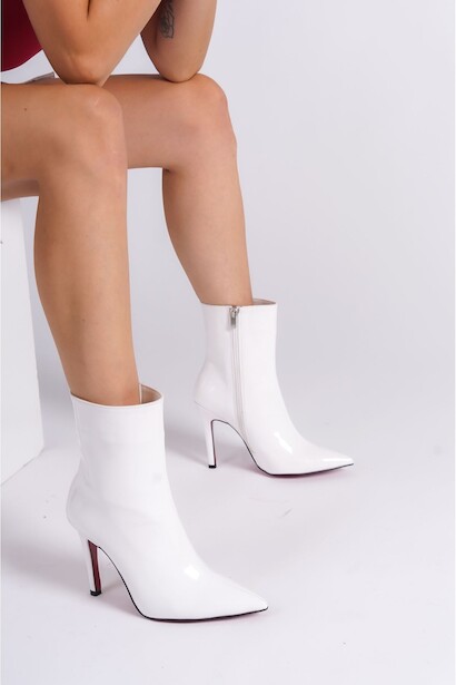 Kadın Sivri Burun Topuklu Bot Togi