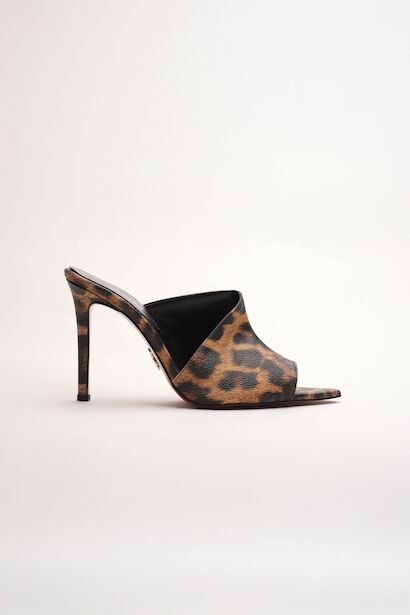 Kadın Tasarım İnce Topuklu Terlik Carolina 