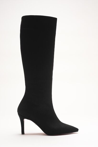 Kadın Sivri Burun Kısa Topuklu Çizme Zelda 