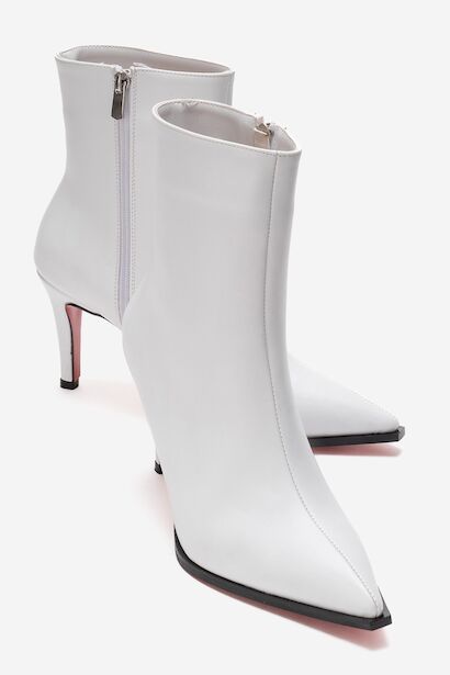 Kadın Bilek Boy Kısa İnce Topuklu Bot Torina 