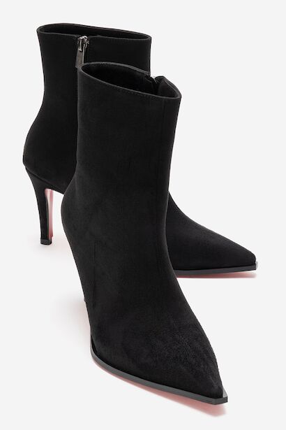 Kadın Bilek Boy Kısa İnce Topuklu Bot Torina 