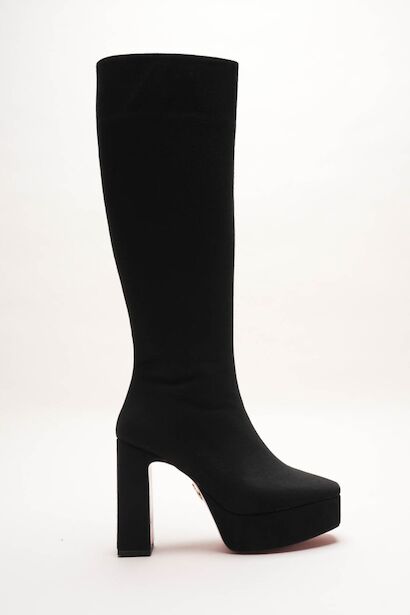 Kadın Platform Diz Altı Çizme Paman 