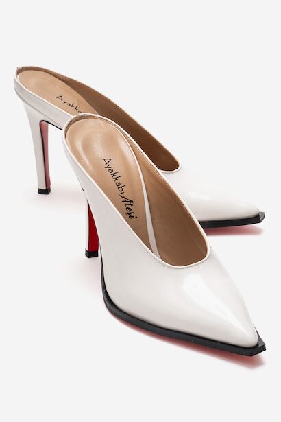 Kadın Özel Tasarım İnce Topuklu Terlik Kobe 